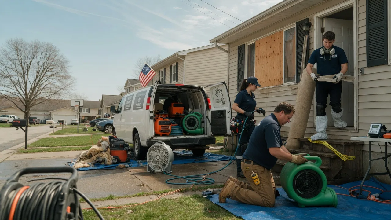 Water Damage Restoration in Junction City, OH near me